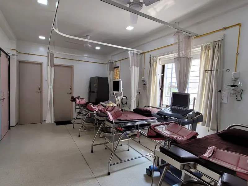 A ward at Shobha Nursing Home